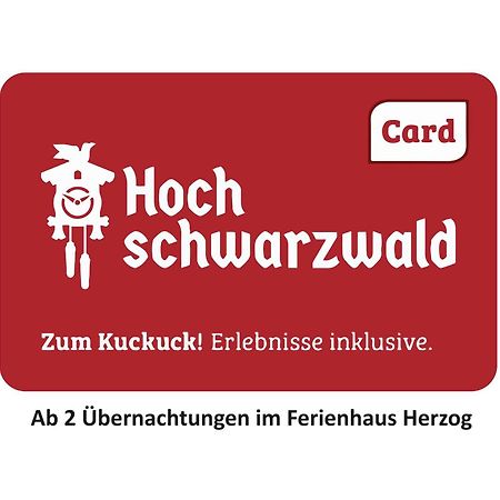 Ferienhaus Haus Herzog Titisee-Neustadt Eksteriør bilde